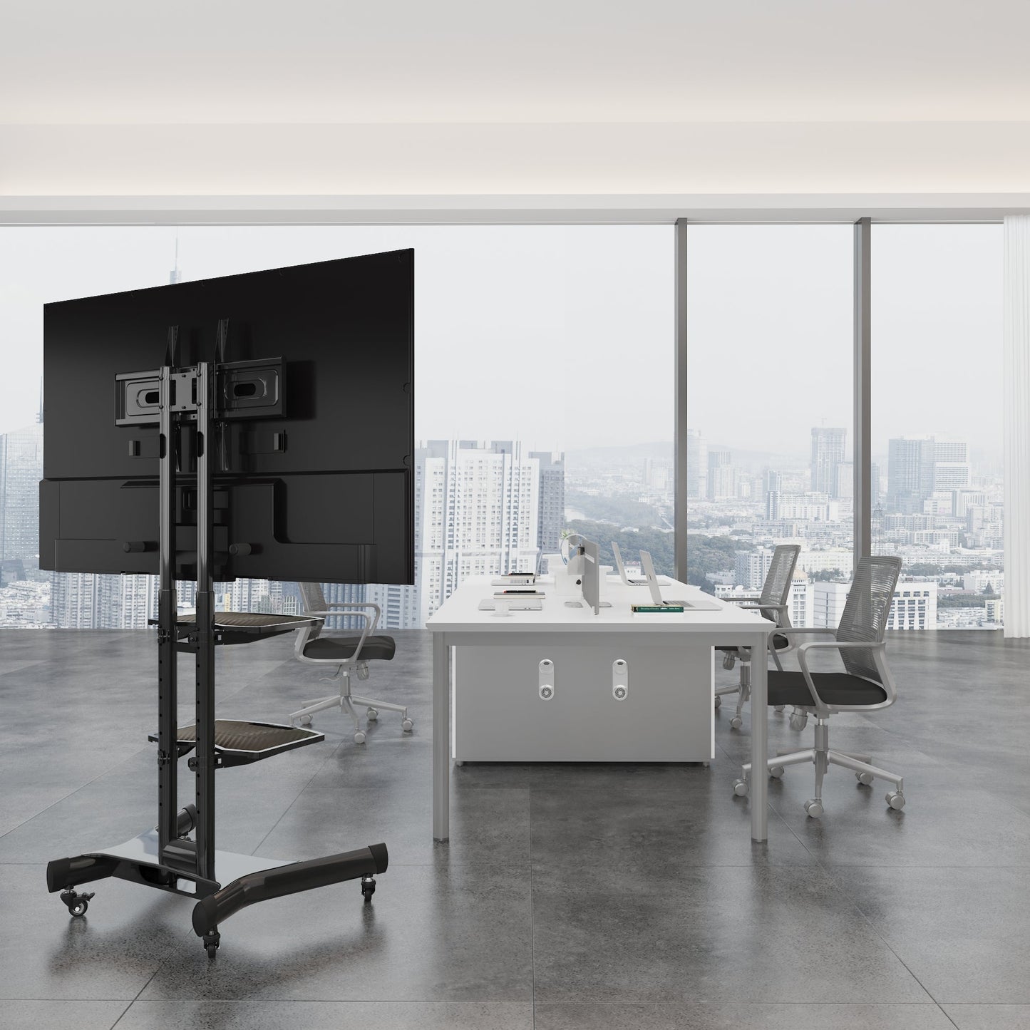 FANCO Universal Rotating TV Stand, suitable for 32–80-inch TVs