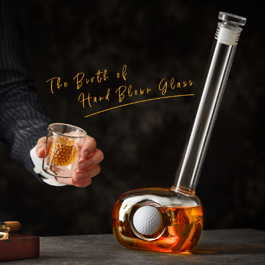 Golf Decanter Set - Elevate Your Whiskey Experience