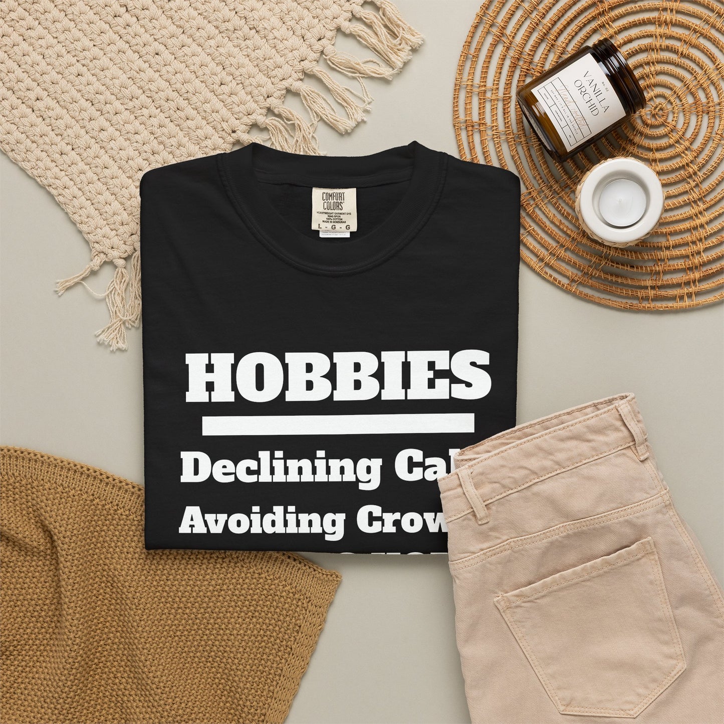 My Hobbies Tee - Comfortable Everyday Wear