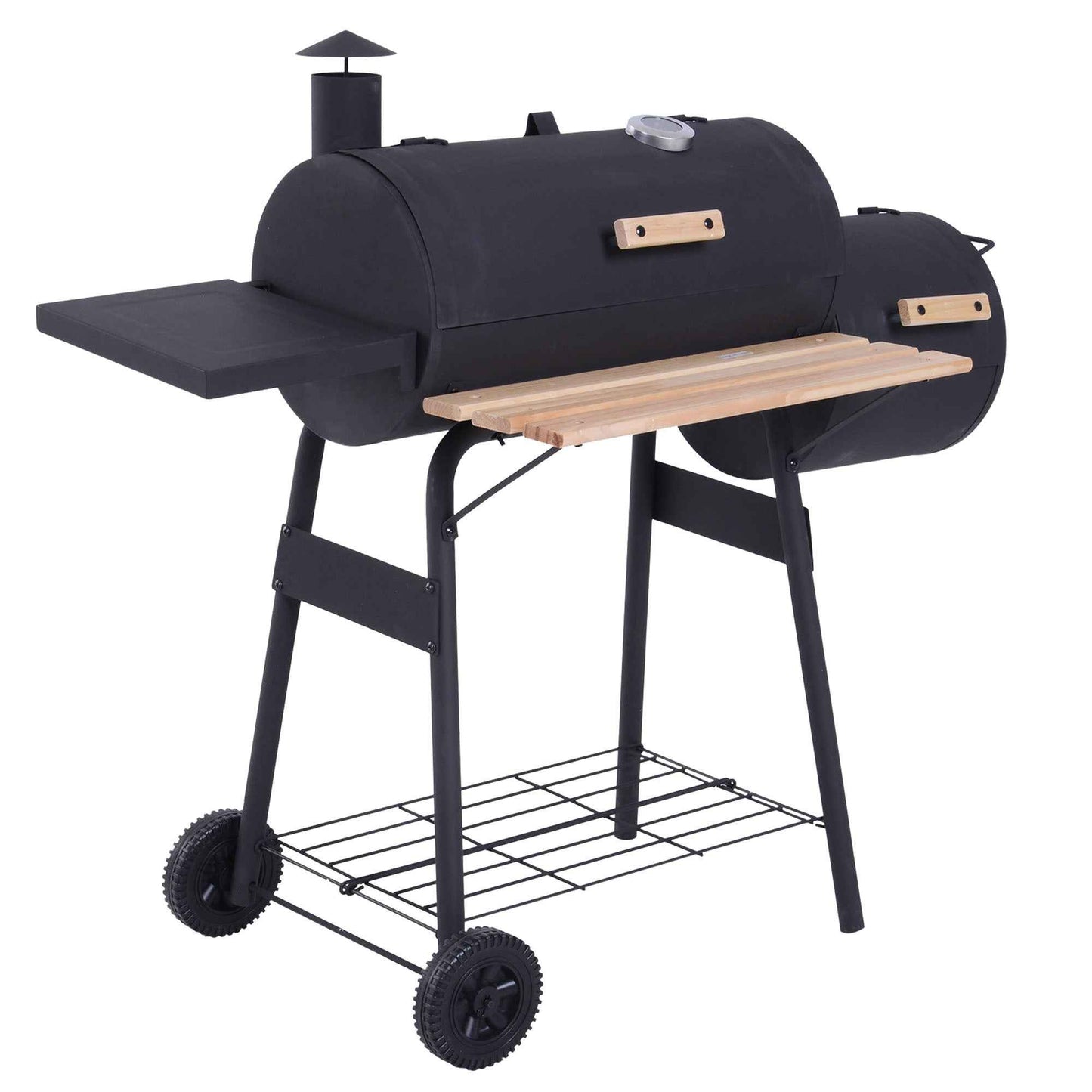 Outsunny 48' Steel Portable Backyard Charcoal BBQ Grill