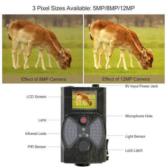 Hunting Trail Wild Camera HC300A Photo Trap Wildlife Wireless Cameras IR LED Night Vision