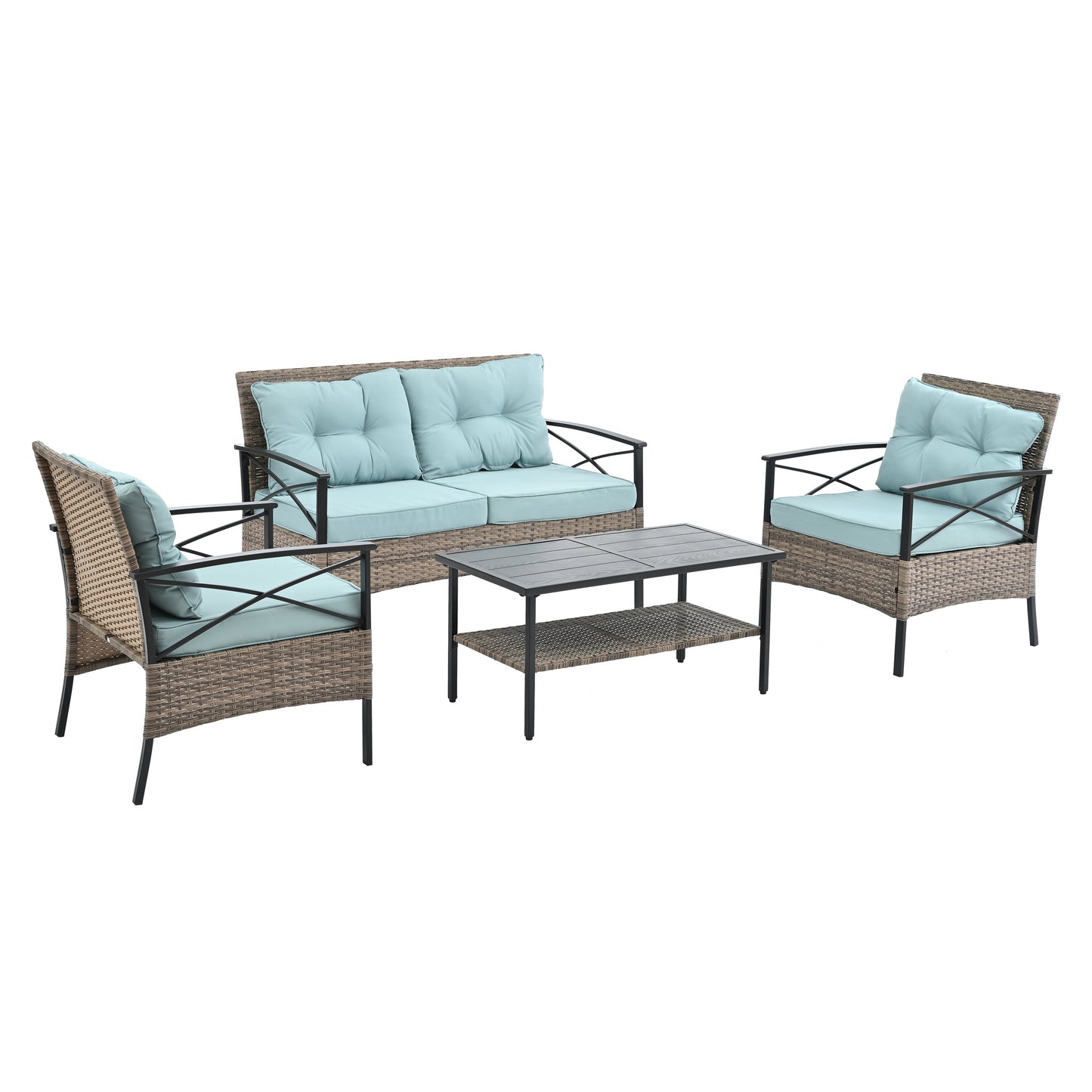 Patio Furniture, Outdoor Furniture, Seasonal PE Wicker Furniture