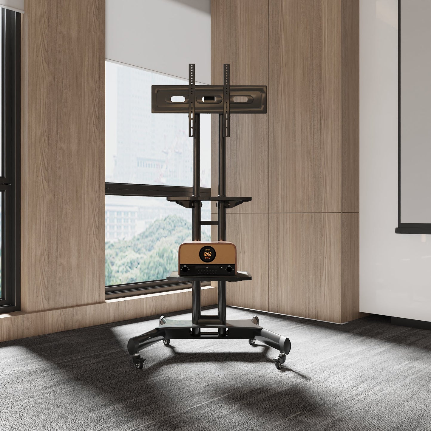 FANCO Universal Rotating TV Stand, suitable for 32–80-inch TVs