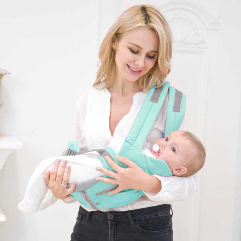 AIEBAO Ergonomic Baby Carrier Infant Kid Baby Hip Seat Sling Front Facing
