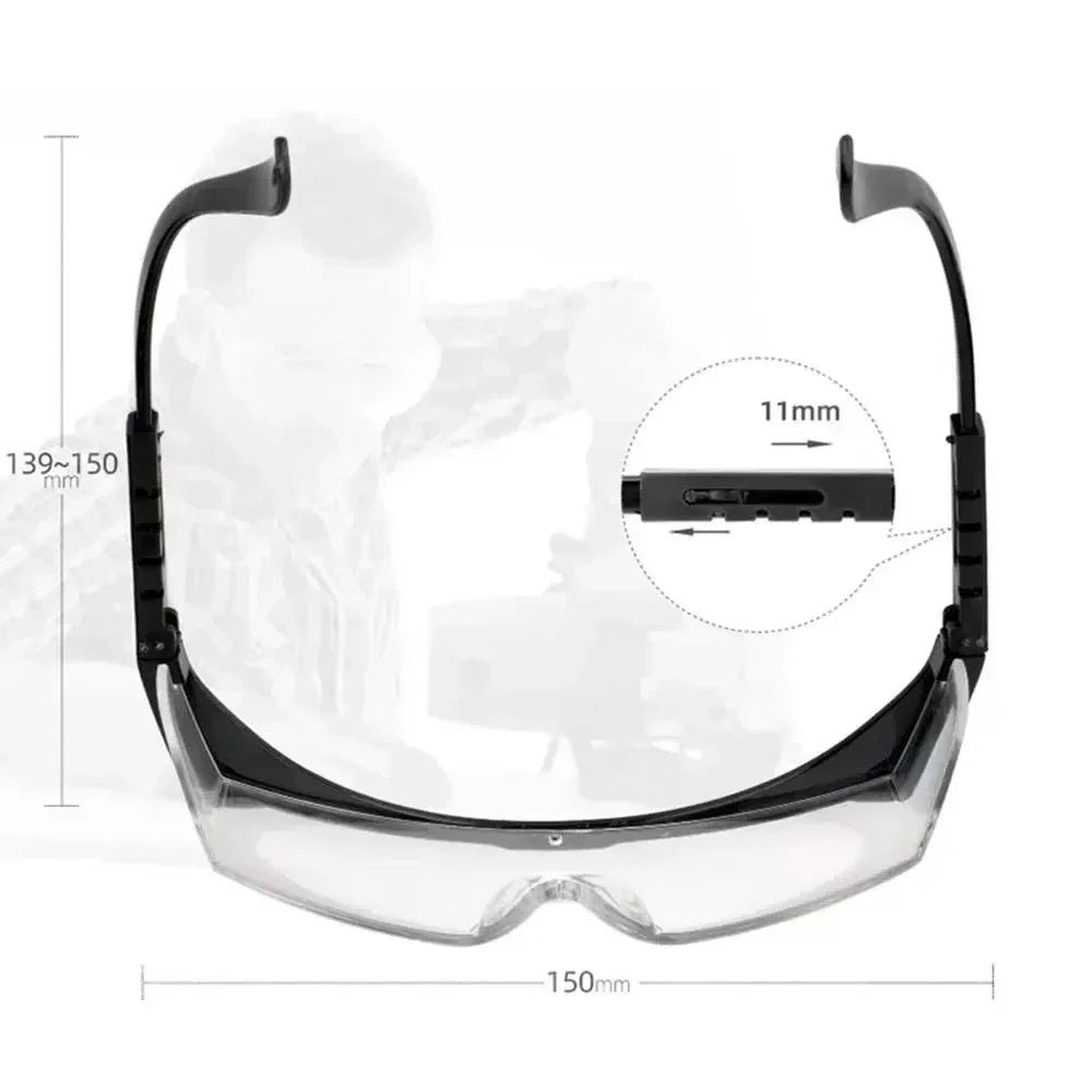 40pcs Anti-Splash Safety Goggles for Work, DIY & Eye Protection