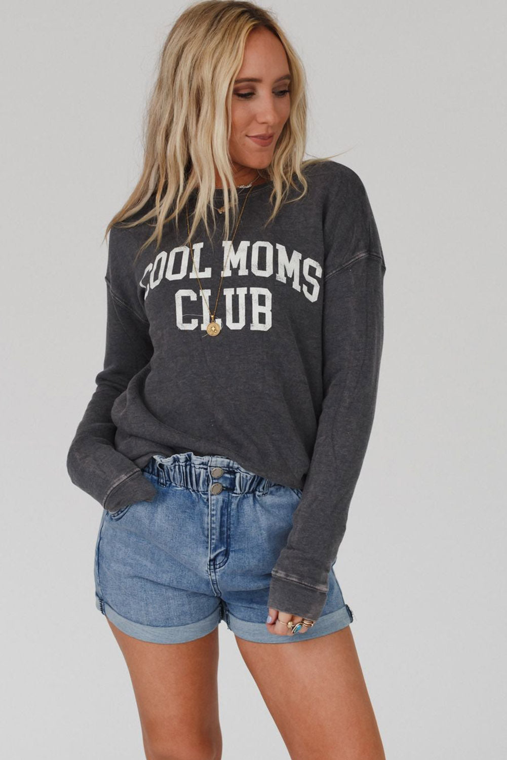 Drop Shoulder Sweatshirt