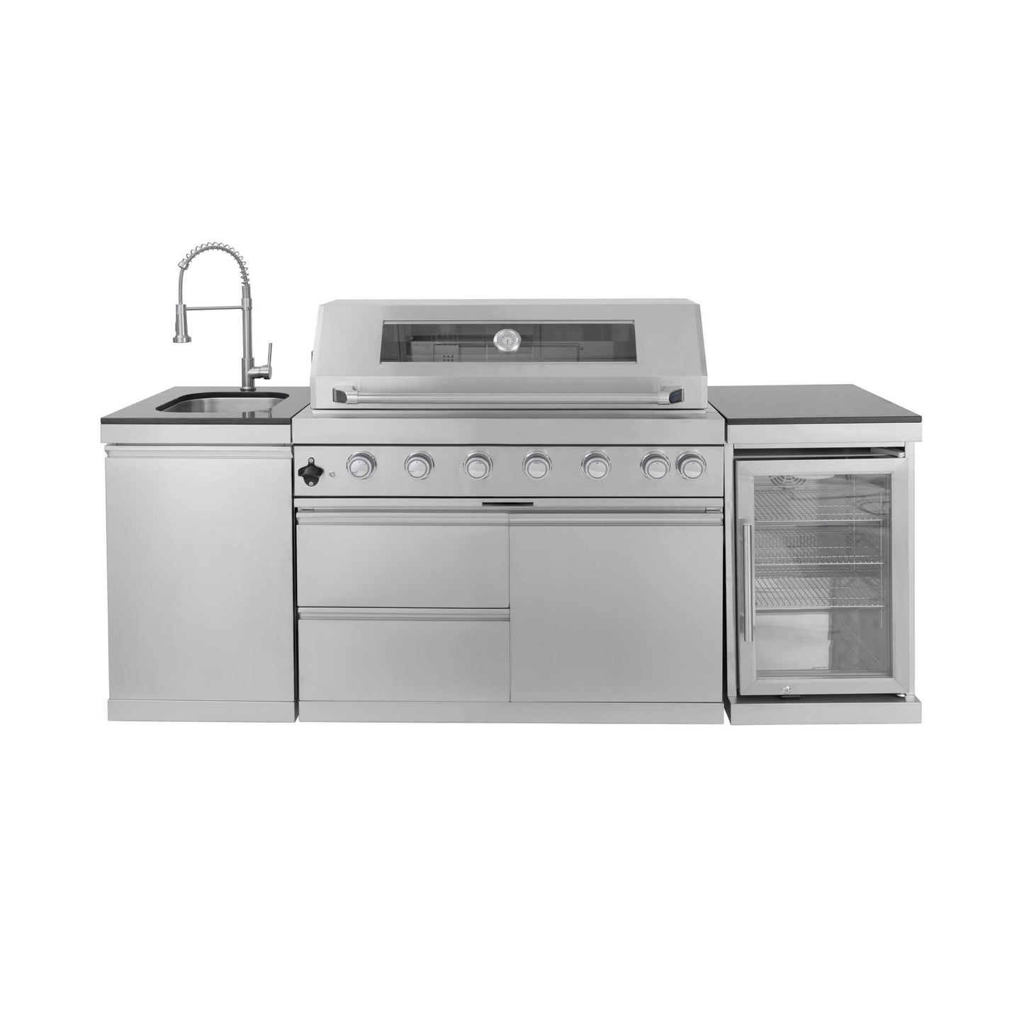 Stainless Steel Outdoor BBQ Kitchen Island Grill