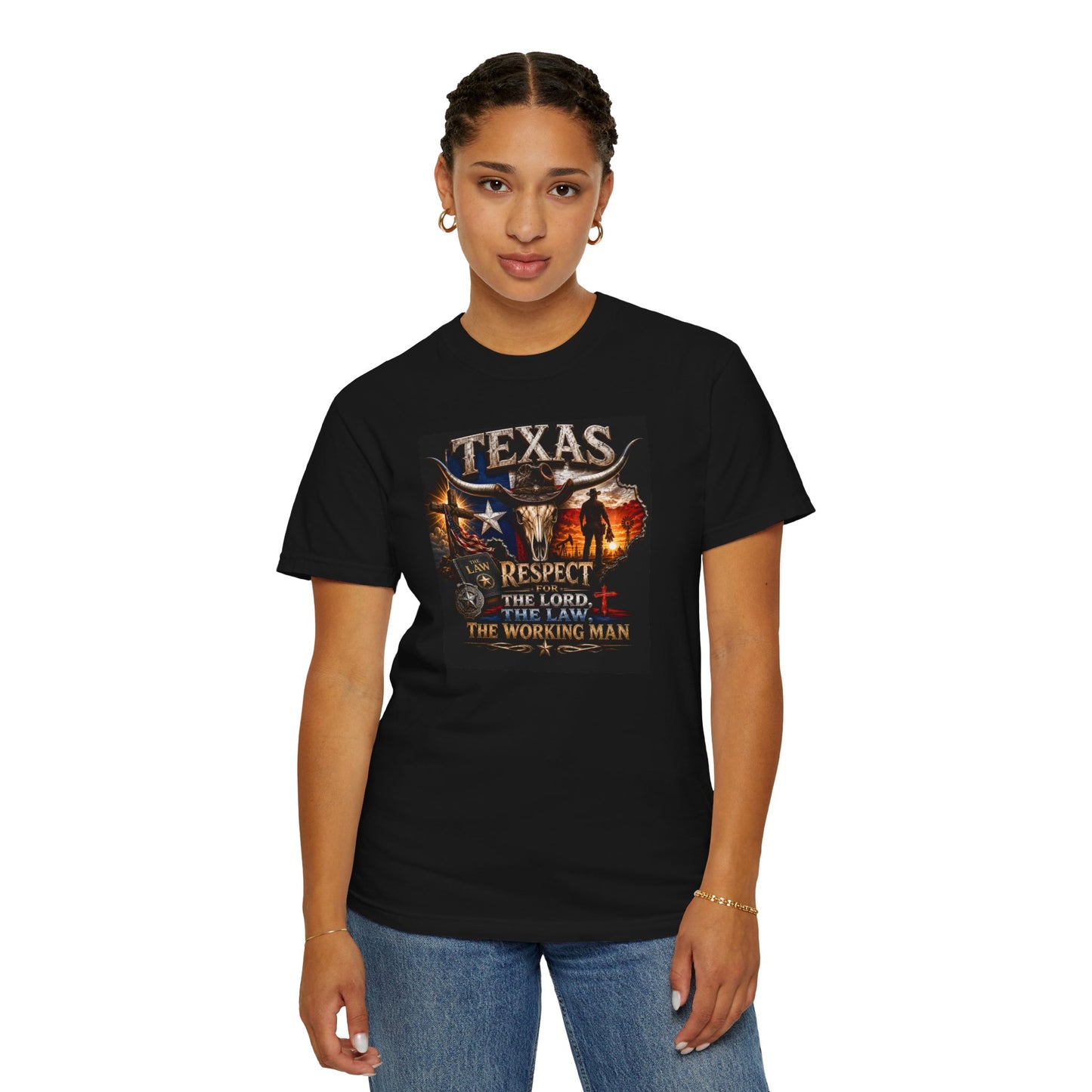 Texas Longhorn Cowboy T-Shirt — Western Rodeo Graphic Tee
