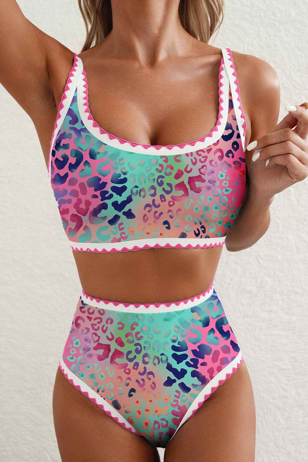 Quinn Square High Waist Bikinich