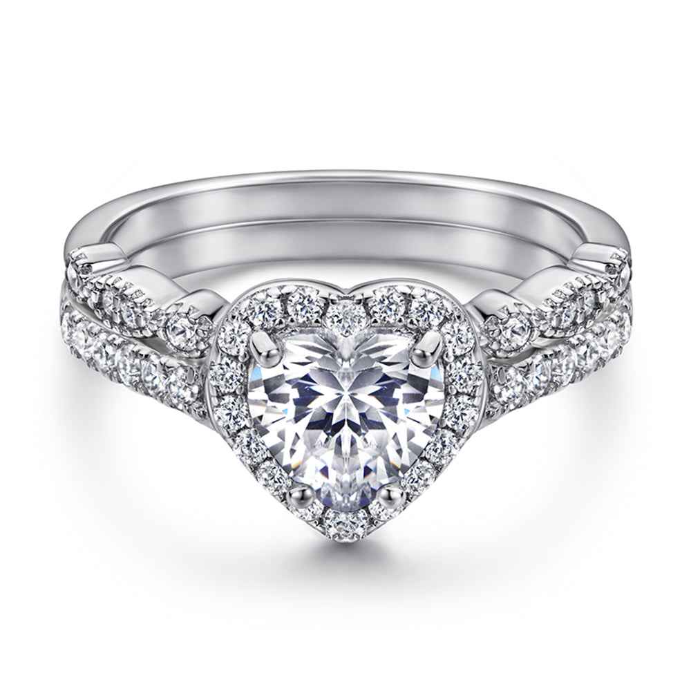 Scarlett Ring Set - Elegant 925 Sterling Silver Jewelry