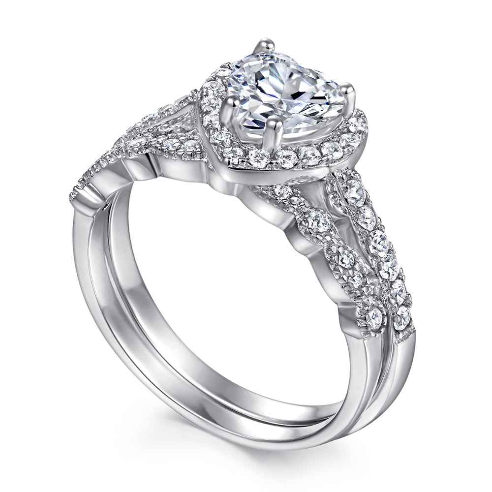 Scarlett Ring Set - Elegant 925 Sterling Silver Jewelry