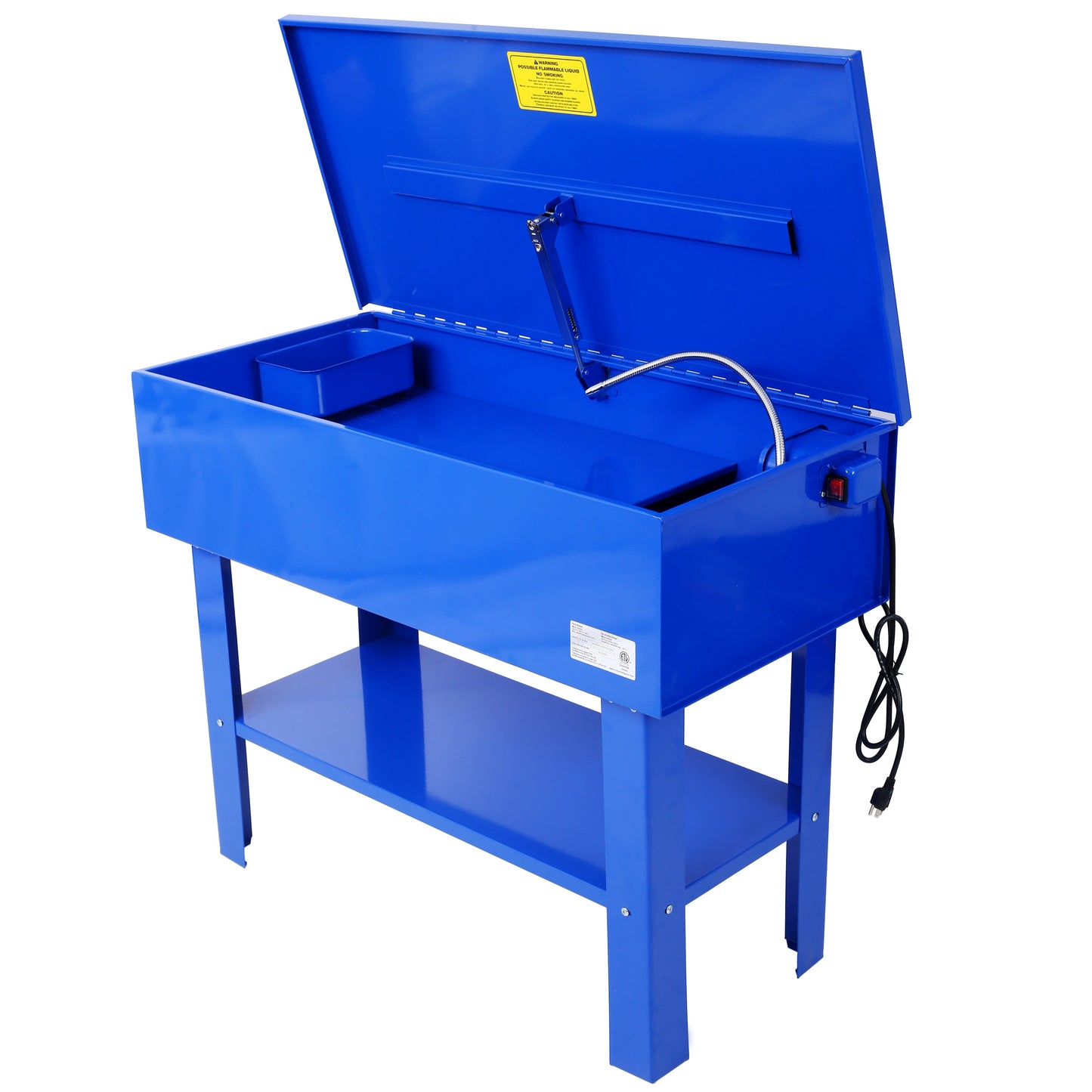 40 Gallon Parts Washer 24 Gallon Solvent Capacity 5 Gallon Per Minute Max Pump Output