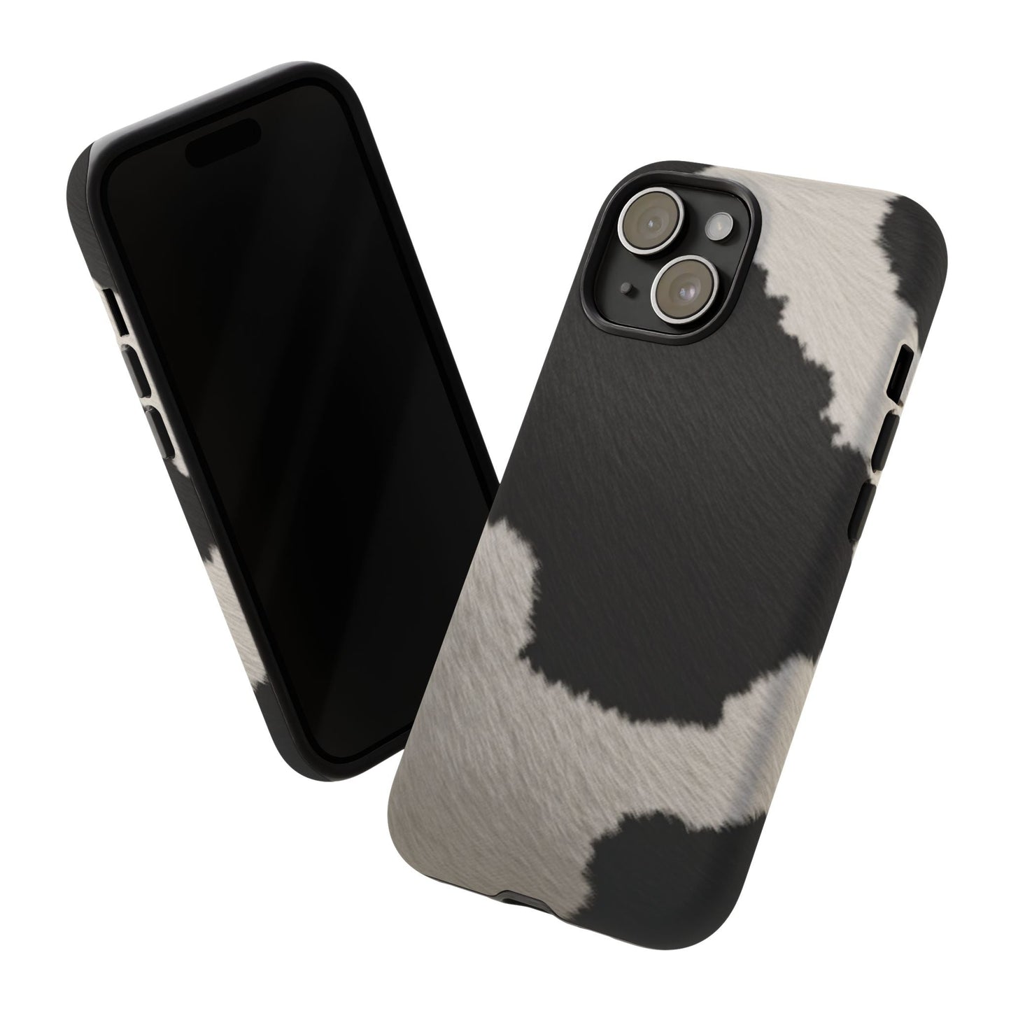 Stylish Cow Print Tough Phone Case