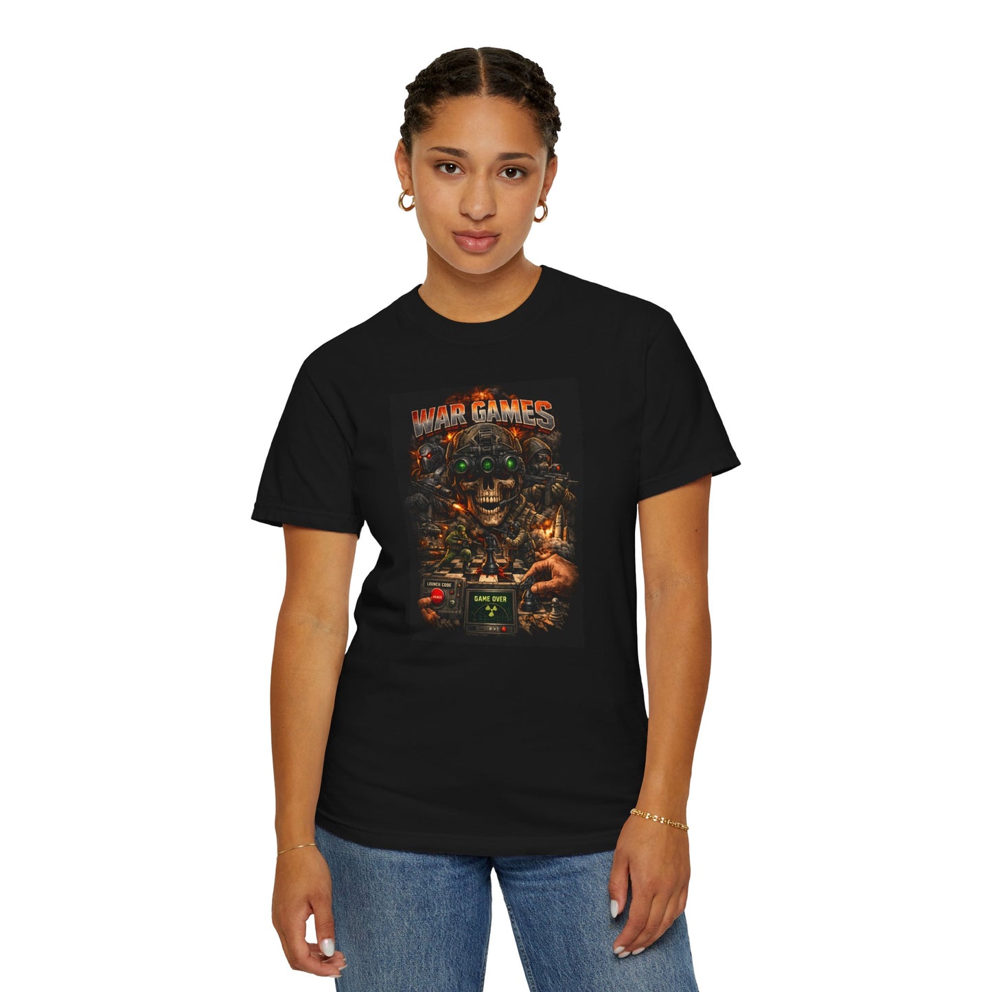 War Games T-shirt — Retro Military Gaming Tee