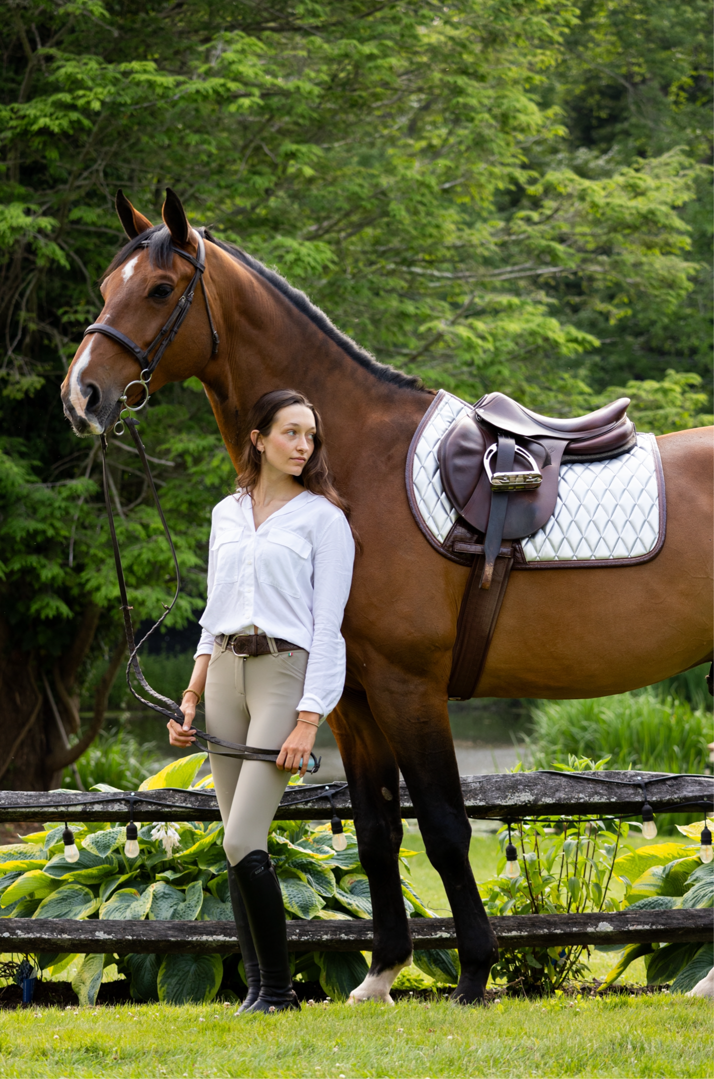 Saddle Pad | Chrome