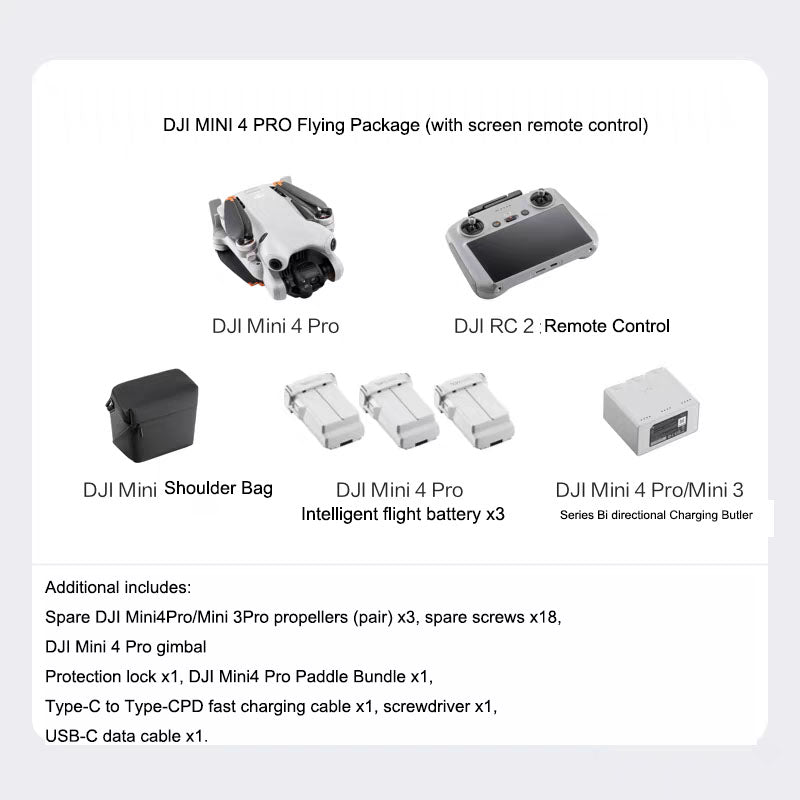 DJI Mini 4 Pro, an all-in-one mini aerial camera from DJI, is an entry-level drone