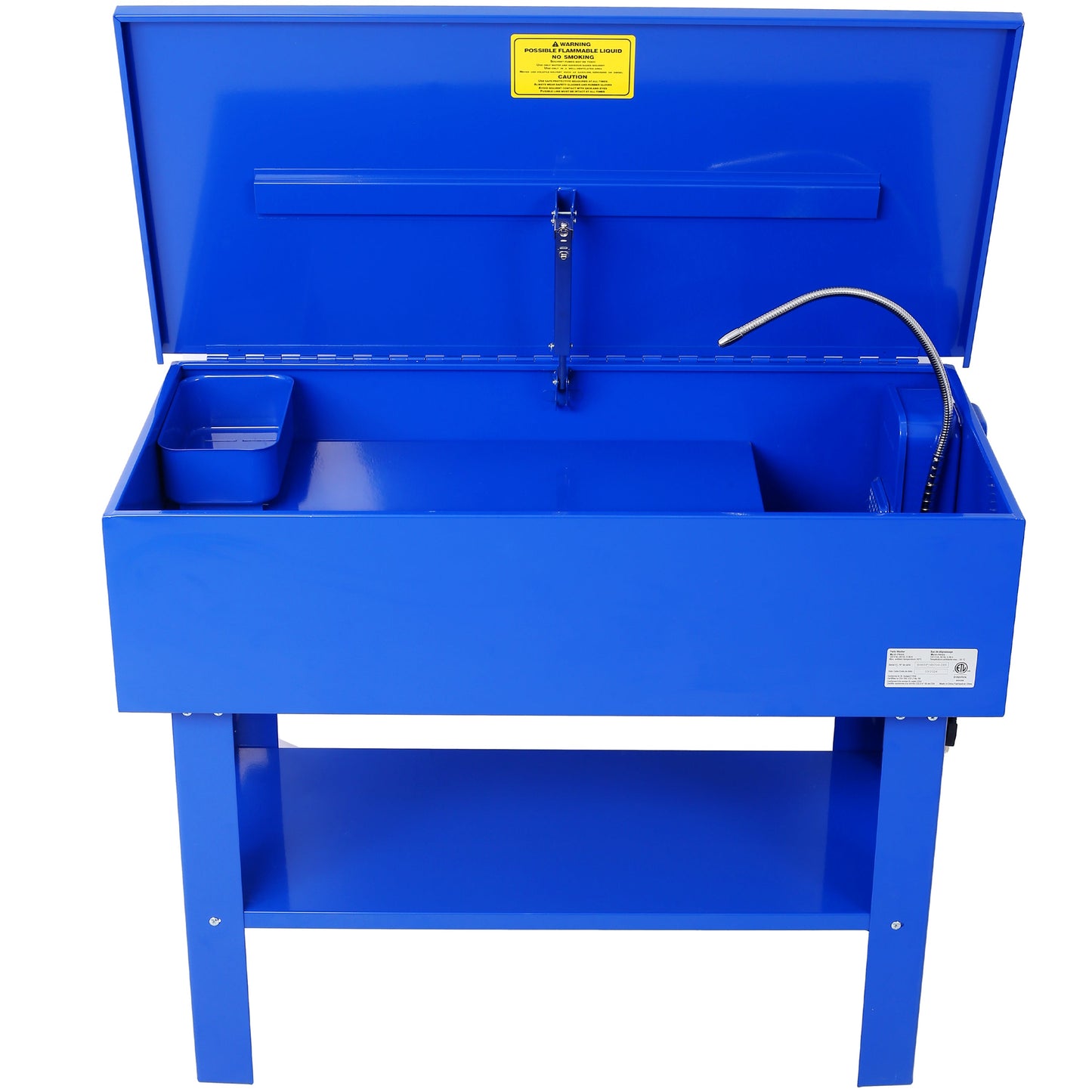 40 Gallon Parts Washer 24 Gallon Solvent Capacity 5 Gallon Per Minute Max Pump Output