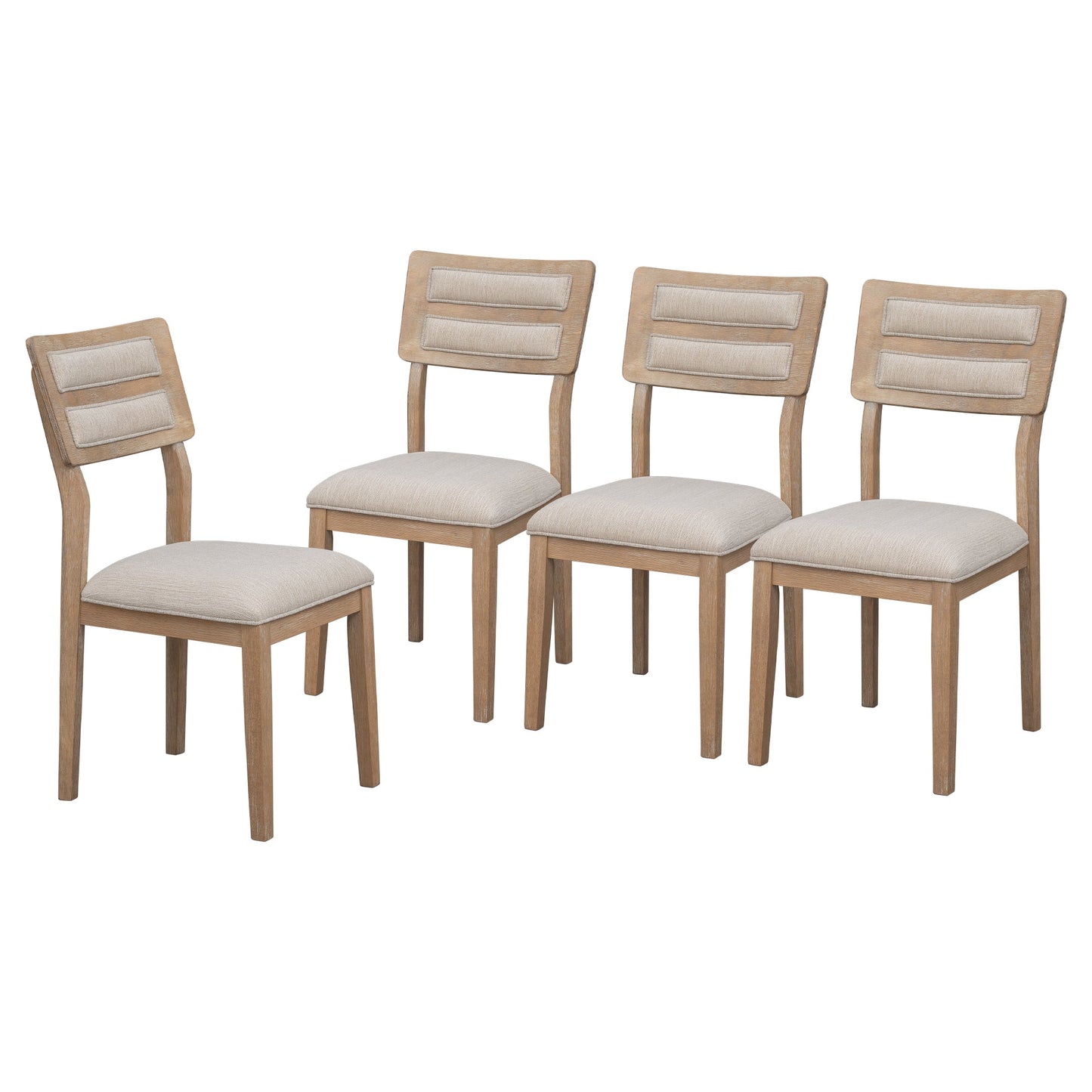 TREXM Classic and Traditional Style 6 - Piece Dining Set