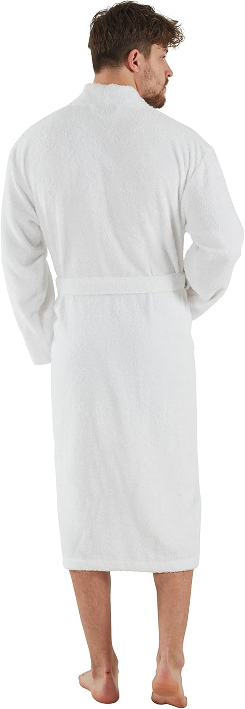 Bagno Milano Men’s 100% Organic Turkish Cotton Terry Bathrobe