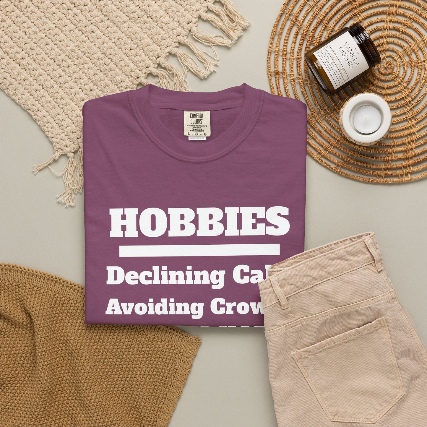 My Hobbies Tee - Comfortable Everyday Wear