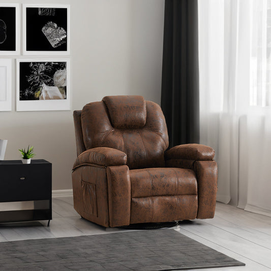 Oversized Single Sofa Armchair with Side Pockets Couches
