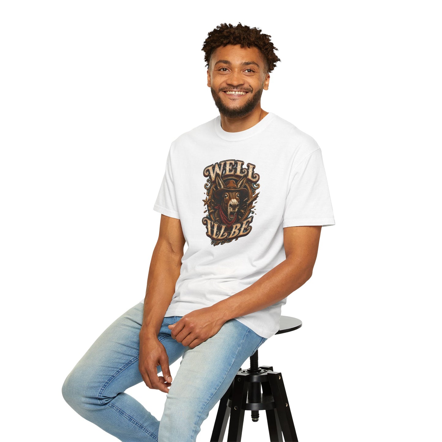 T-Shirt — 'Well I'll Be' Vintage Texas Tee