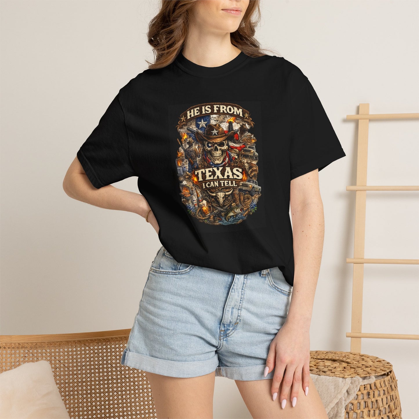 Texas Proud T-Shirt "He Is from Texas I Can Tell