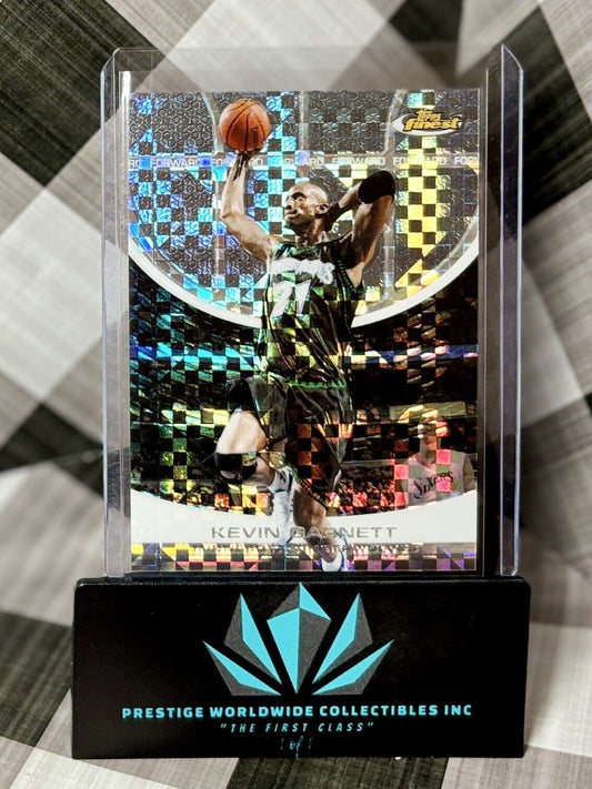 Kevin Garnett 2005-06 Topps Finest X-Fractor /229 #86 Minnesota Timberwolves