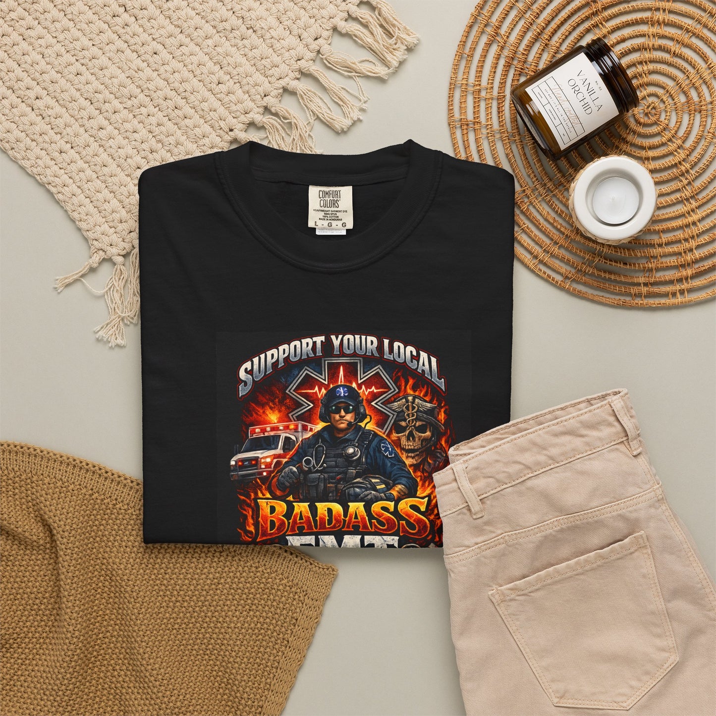 EMT T-Shirt: Support Your Local Emergency Medic Tee