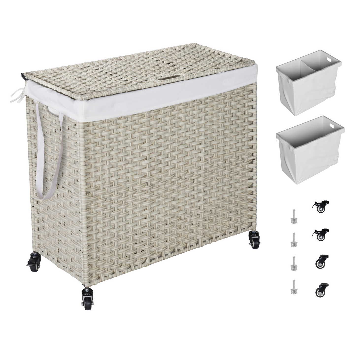 Laundry Hamper with Lid