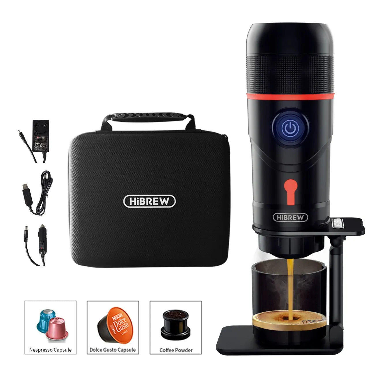 Italian Espresso Maker Mini Handheld Fully Automatic