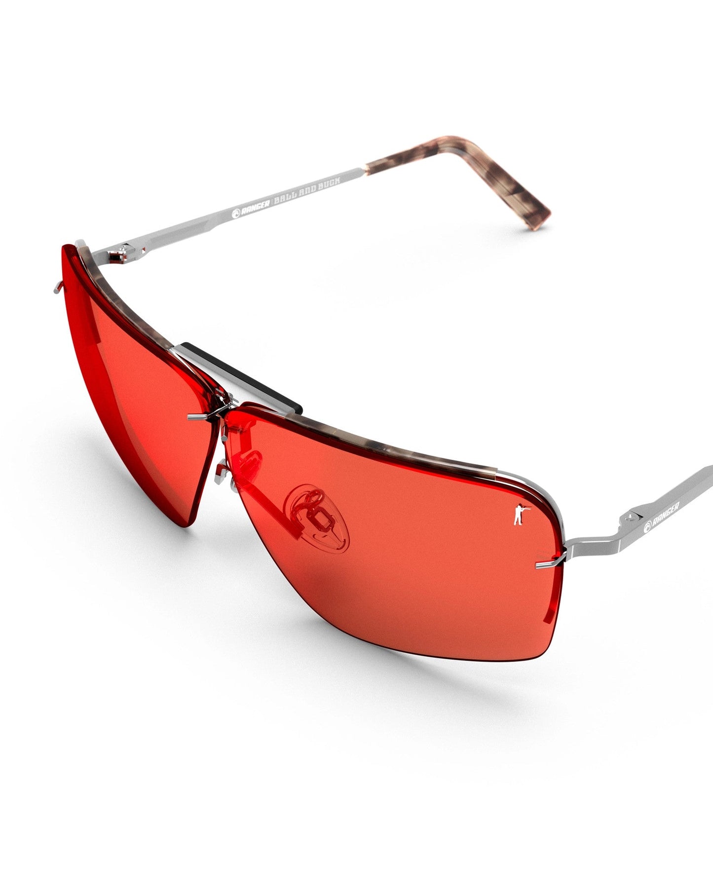 Ranger x Ball and Buck Edge Shooting Glasses - Gunmetal/HD Medium