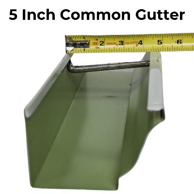 5 Inch Gutter Guards – Standard Size Brush Leaf Guard (4.25" Dia)