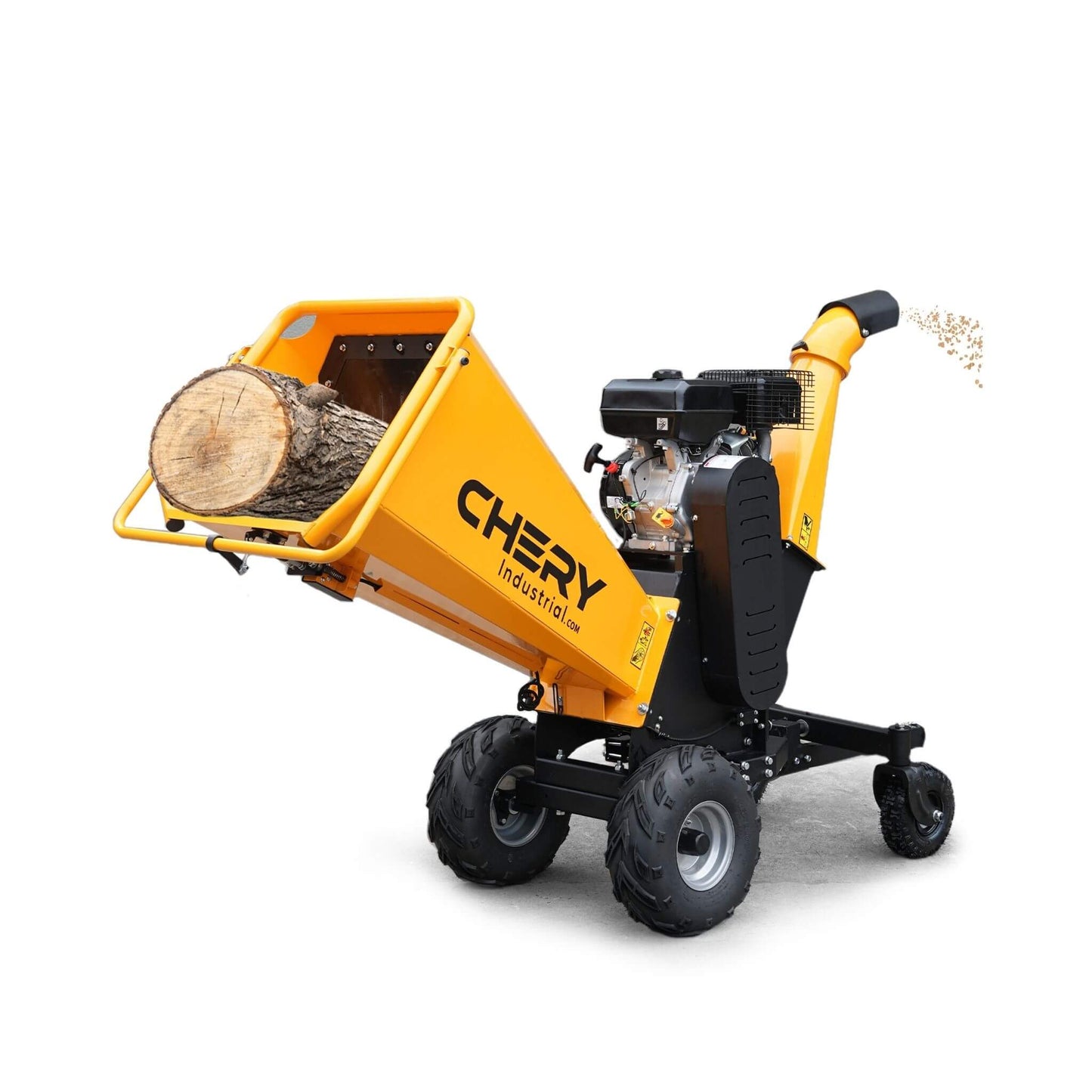 Heavy-Duty 6-Inch 420CC 15HP Gas Woodchipper
