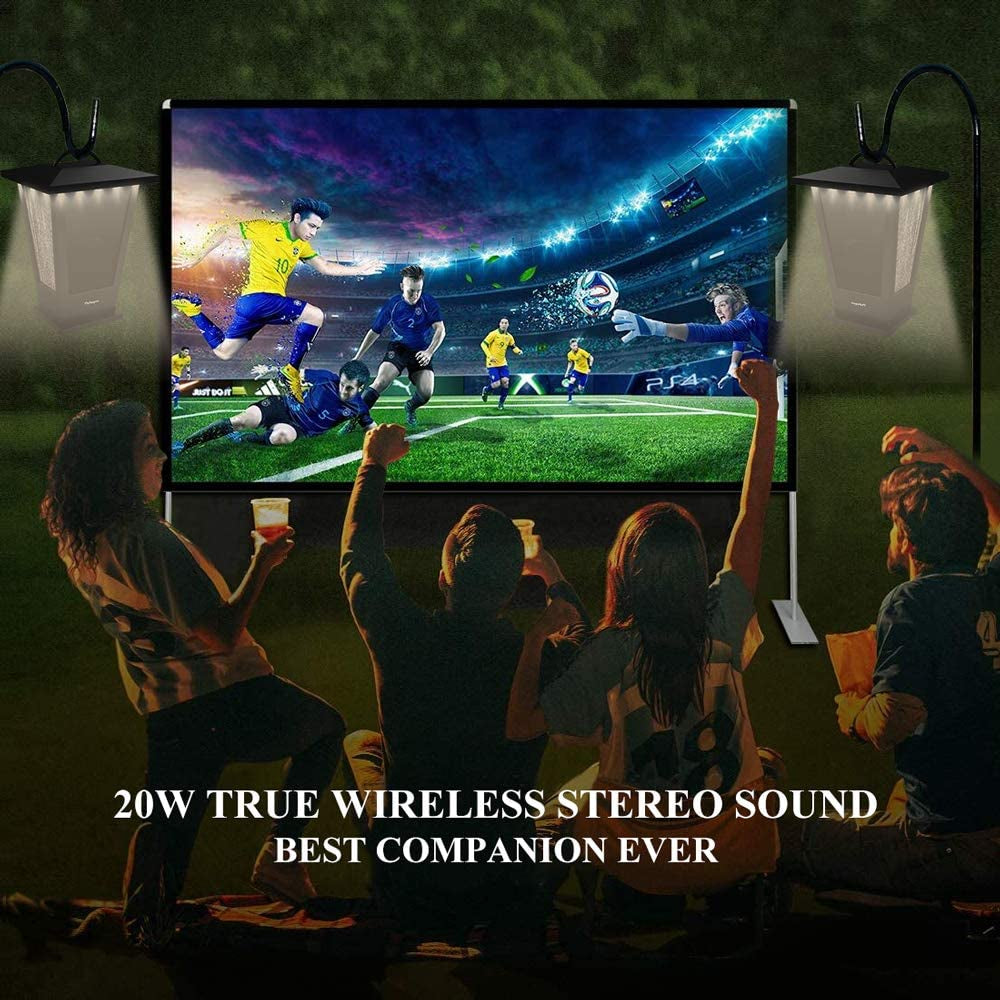 Bluetooth Speakers Waterproof, 2 Packs True Wireless