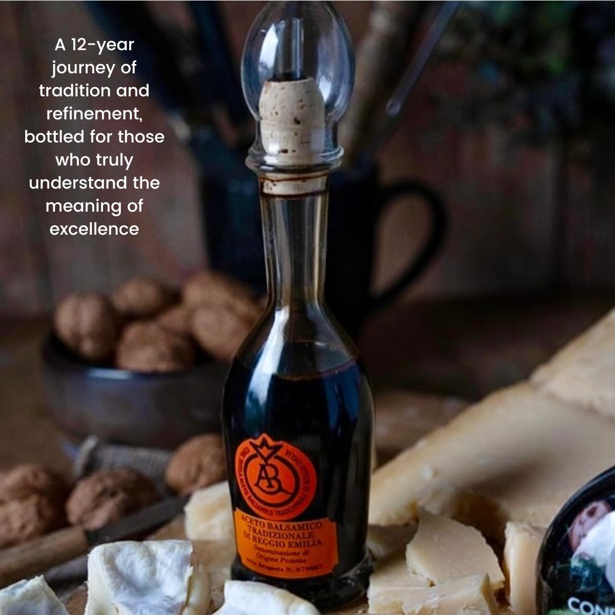 Traditional Balsamic Vinegar of Reggio Emilia D.O.P. Red Label Aged 12+ Years