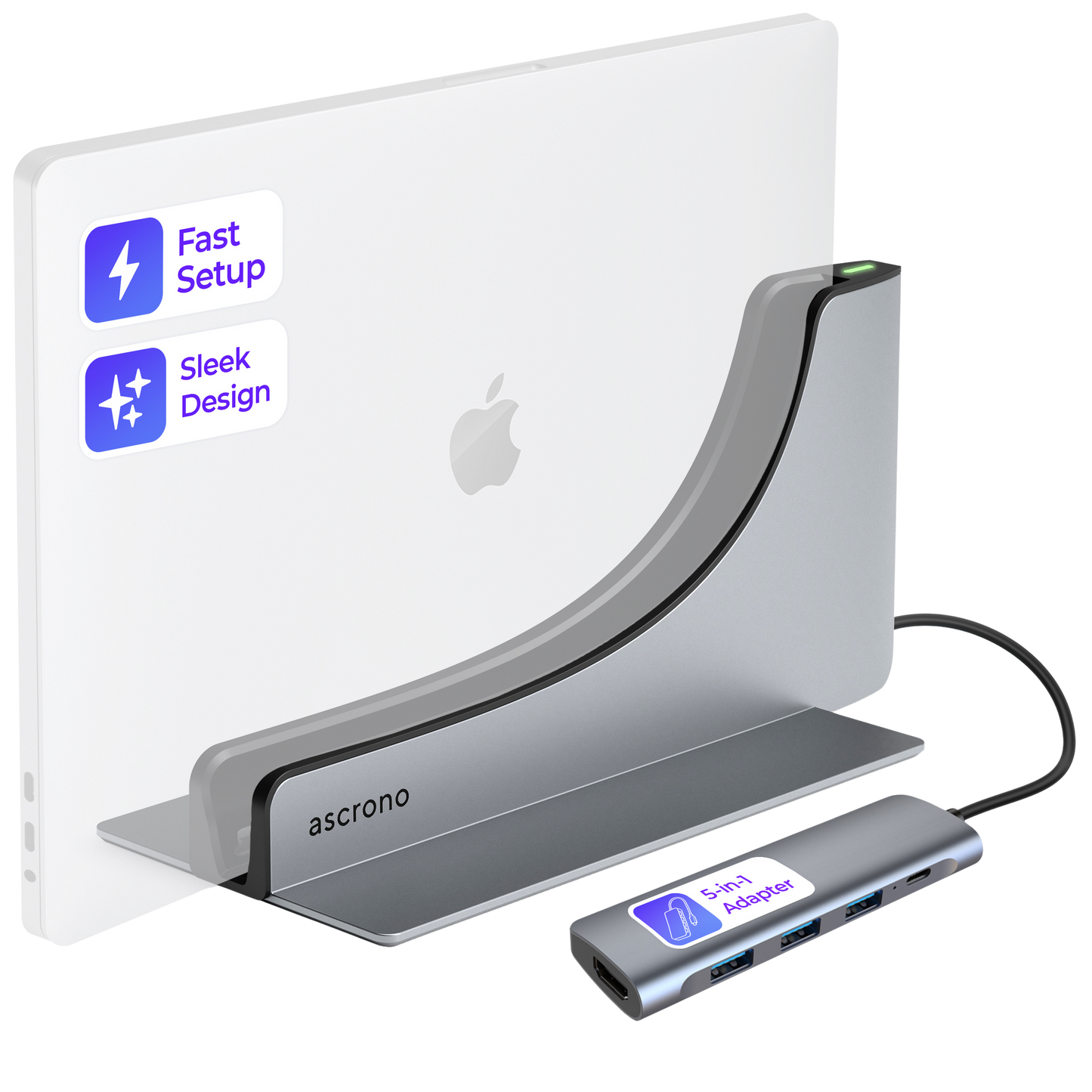 Ascrono® MacBook Docking Station