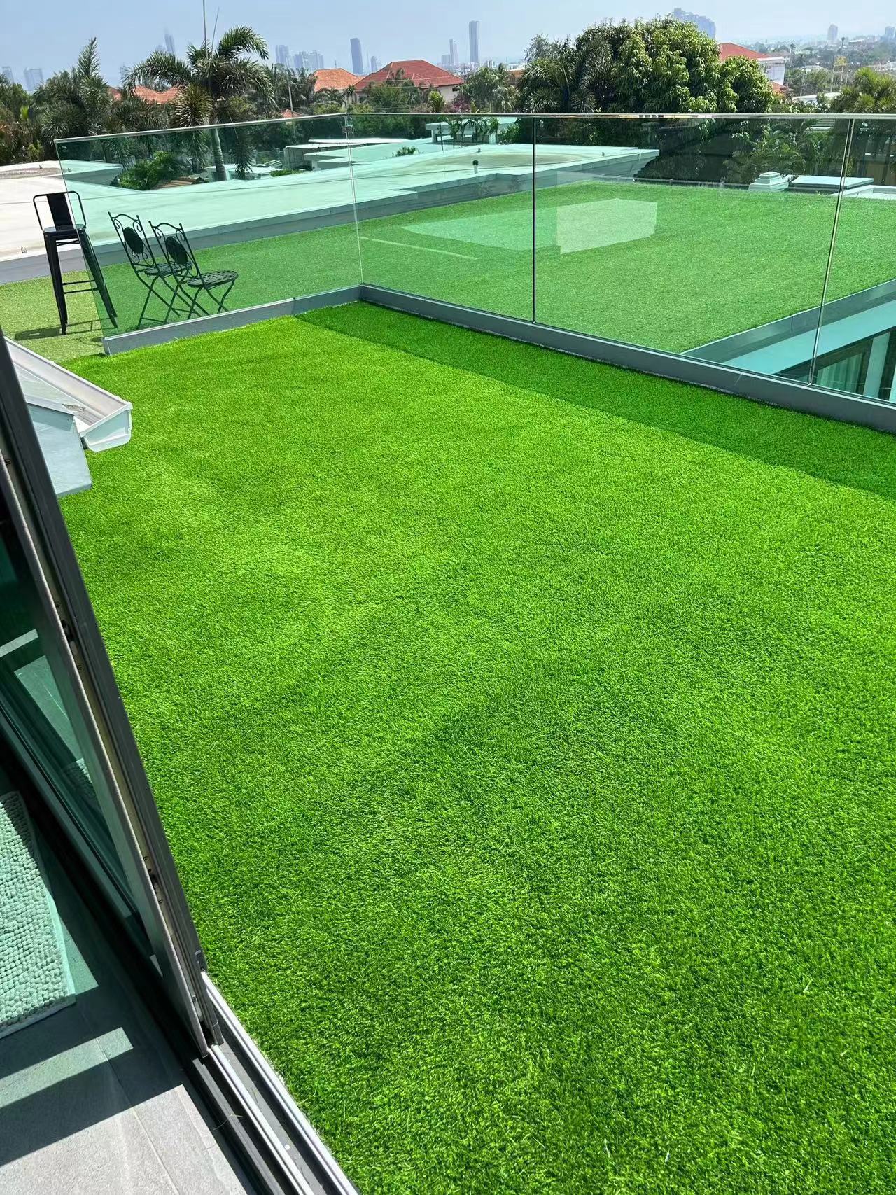 5FTX8FT outdoor artificial grass running blanket