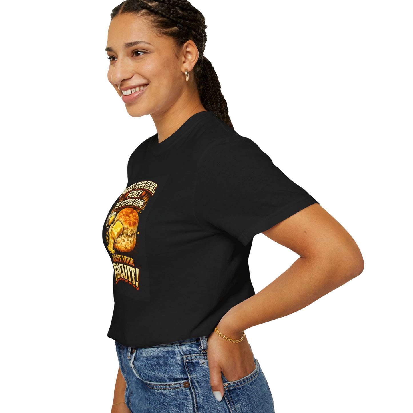T-Shirt: Bless Your Heart Biscuit Tee for Cozy Comfort