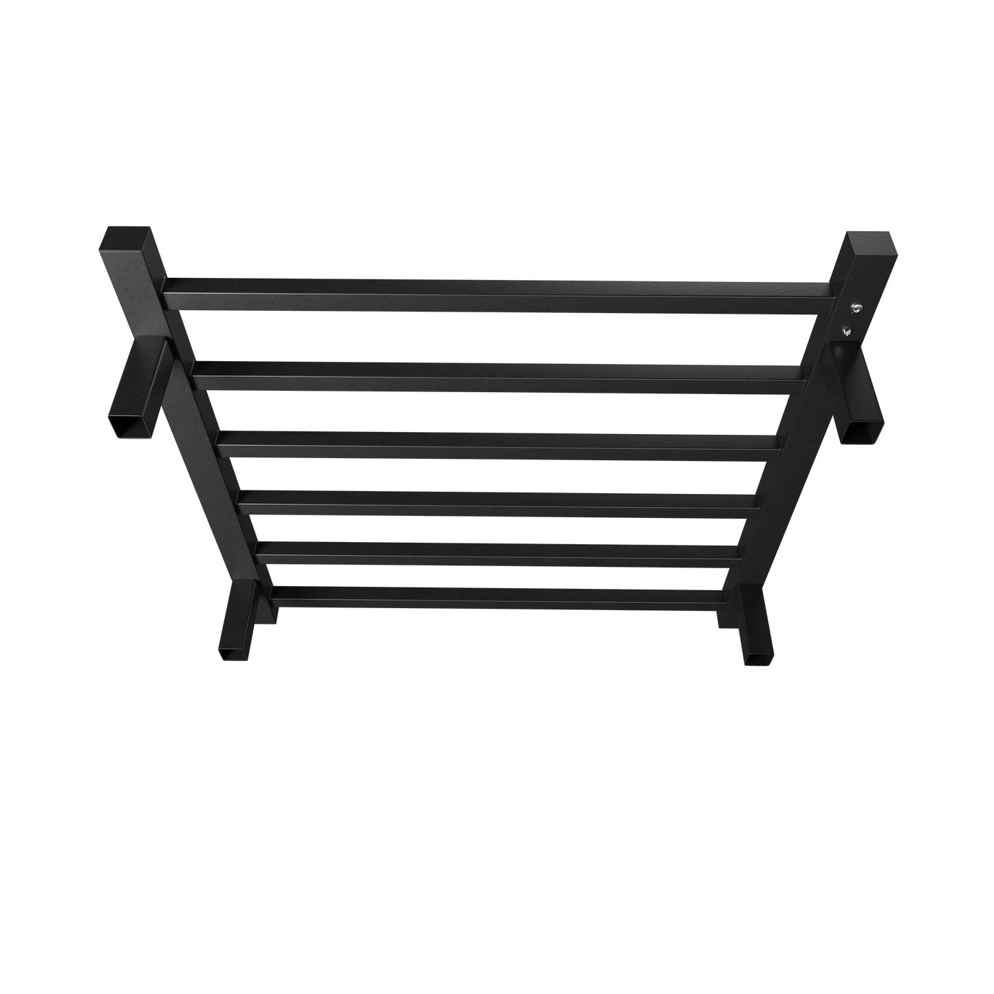 Towel Warmer 6 Bar Electric Heated Towel Rack Wall Mount Plug-in