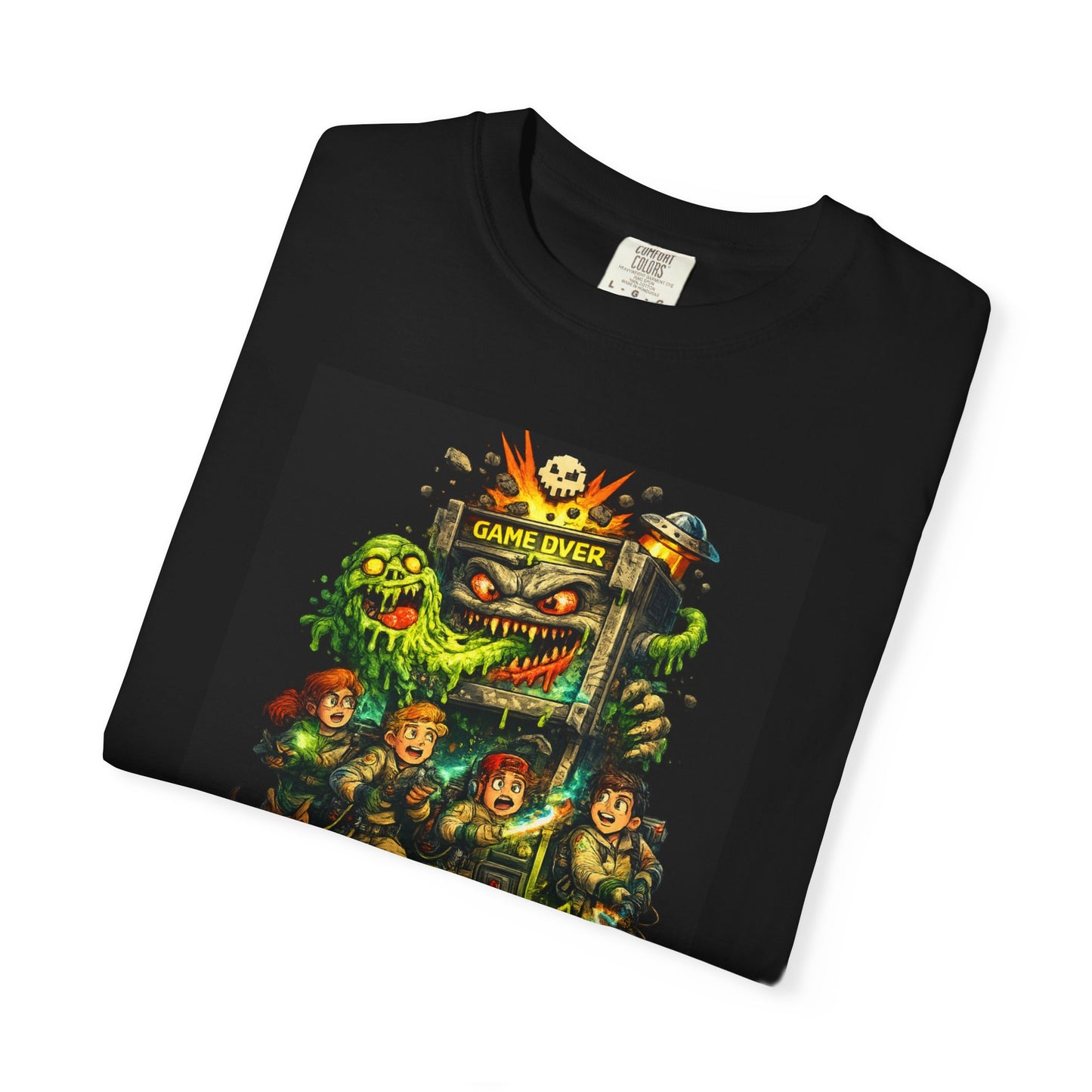 Ghost Gamer T-shirt Haunted Gaming Tee for Gamers