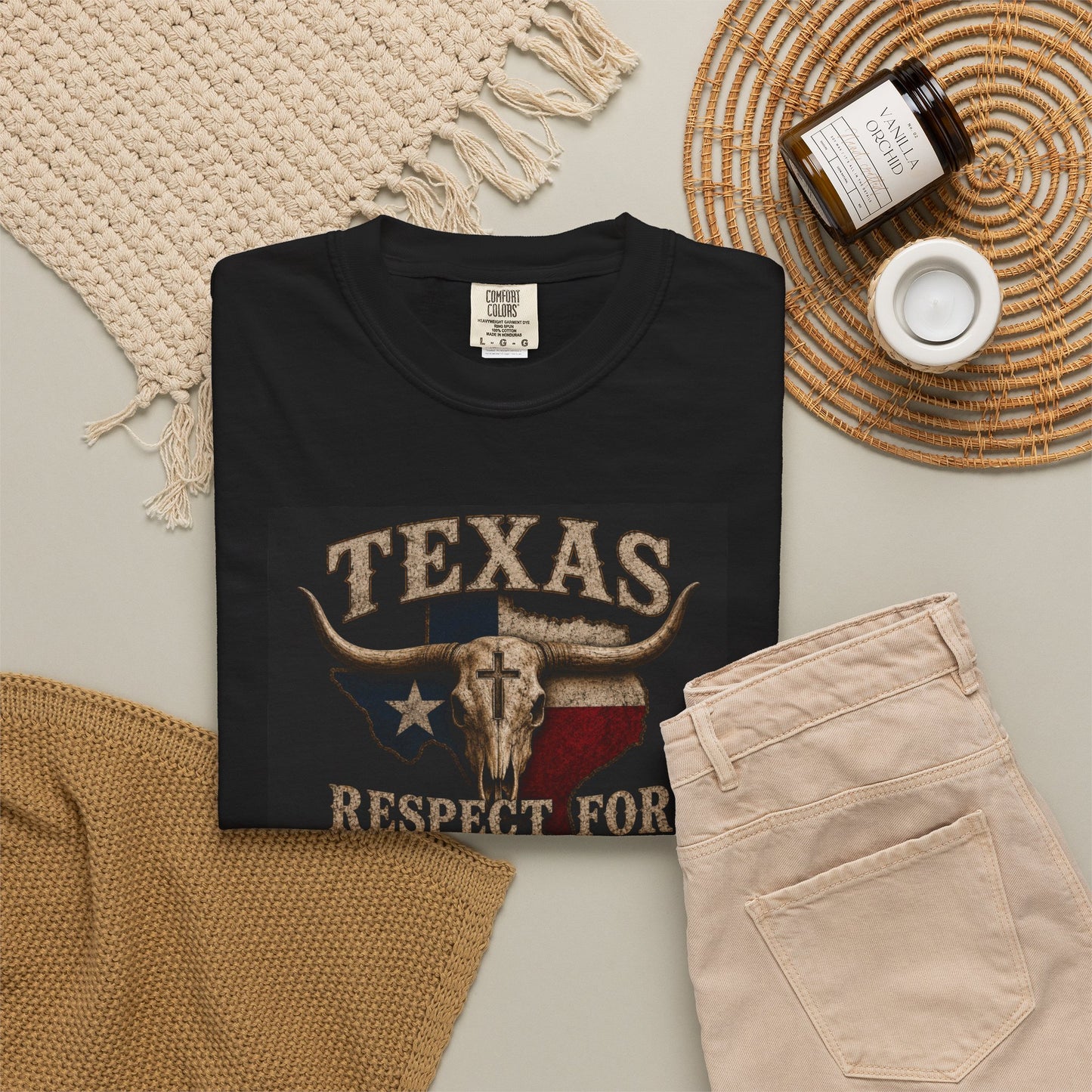 Texas Respect Tee — State Pride T-Shirt