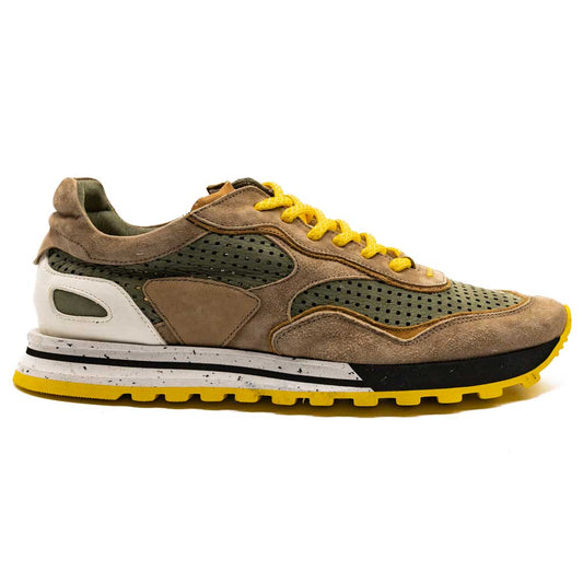 66-237-MOS RAYA Perforated Italian Calfskin Sneakers