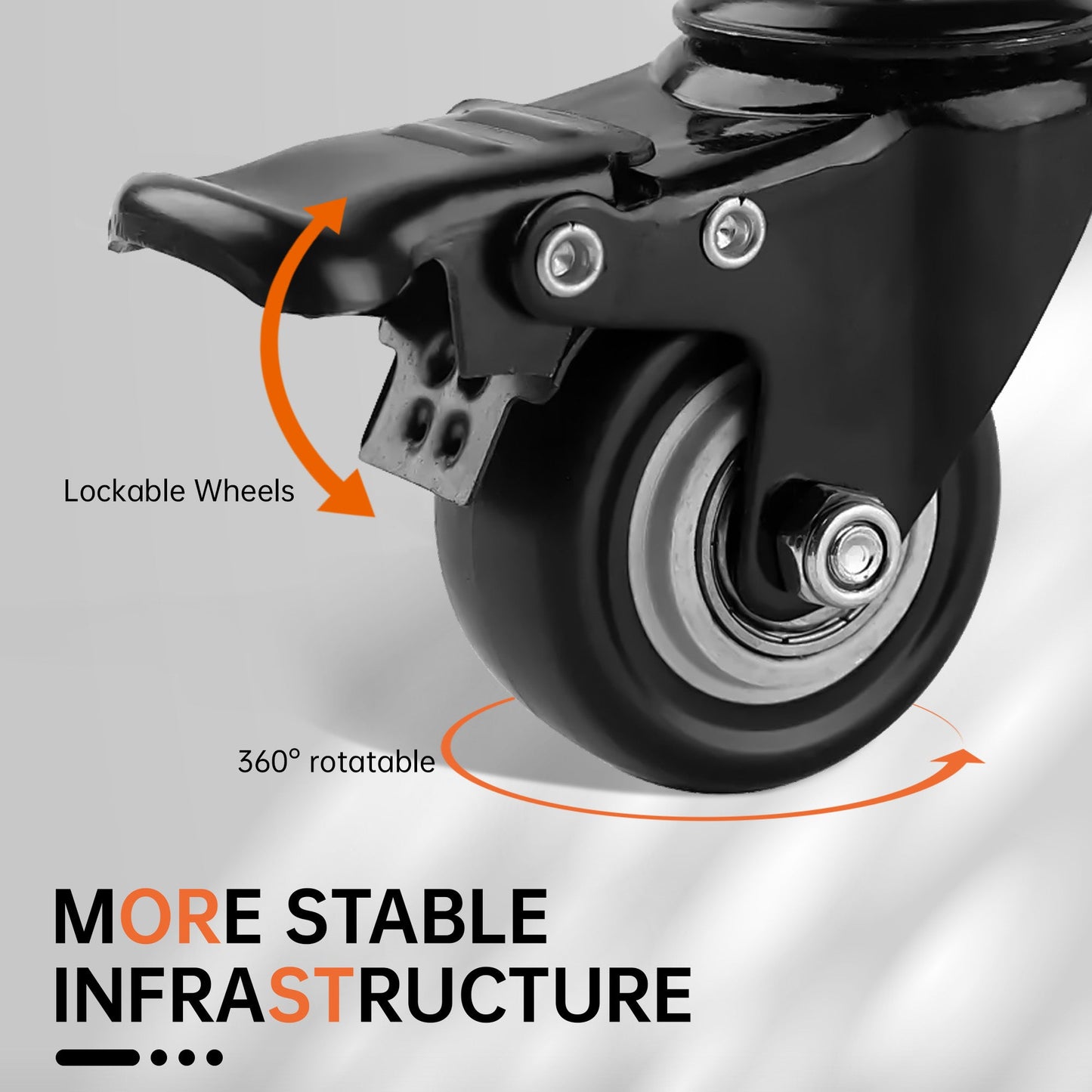 FANCO Universal Rotating TV Stand, suitable for 32–80-inch TVs