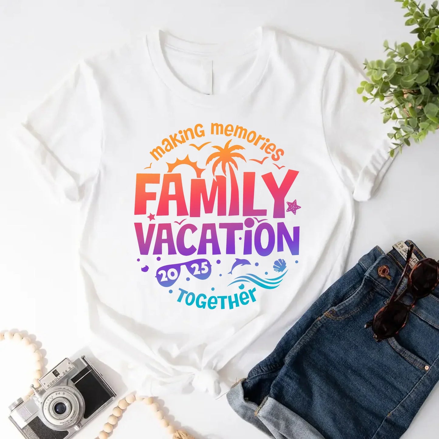 Family Vacation 2025 Shirts