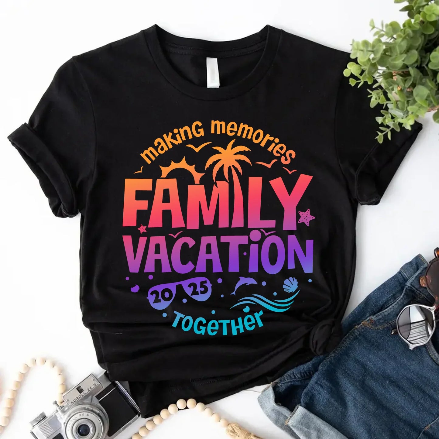 Family Vacation 2025 Shirts