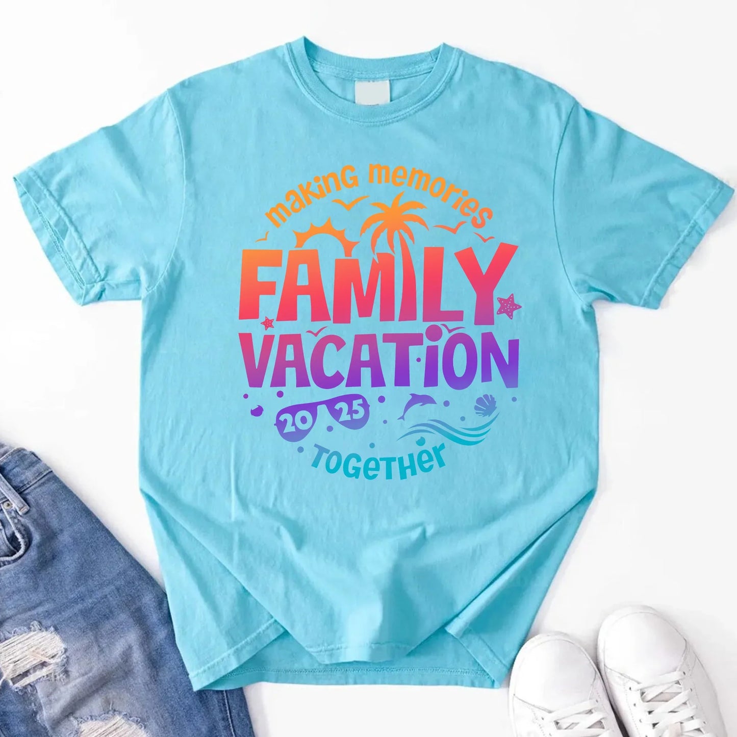 Family Vacation 2025 Shirts