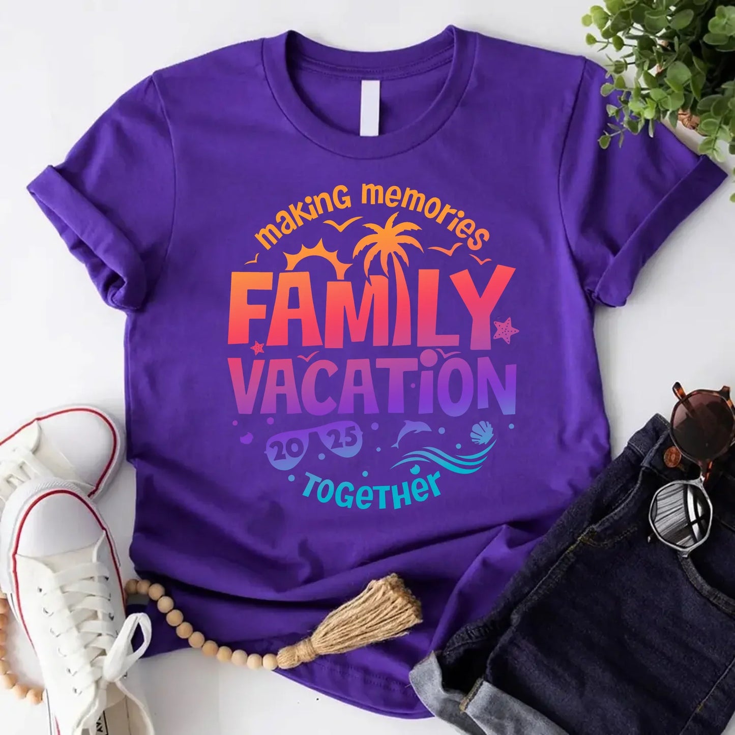 Family Vacation 2025 Shirts