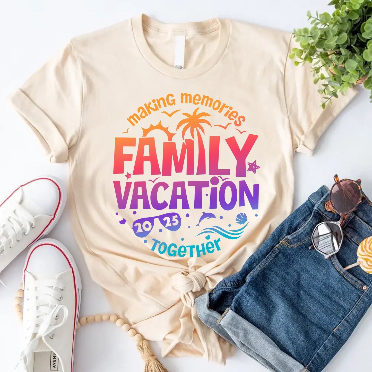 Family Vacation 2025 Shirts