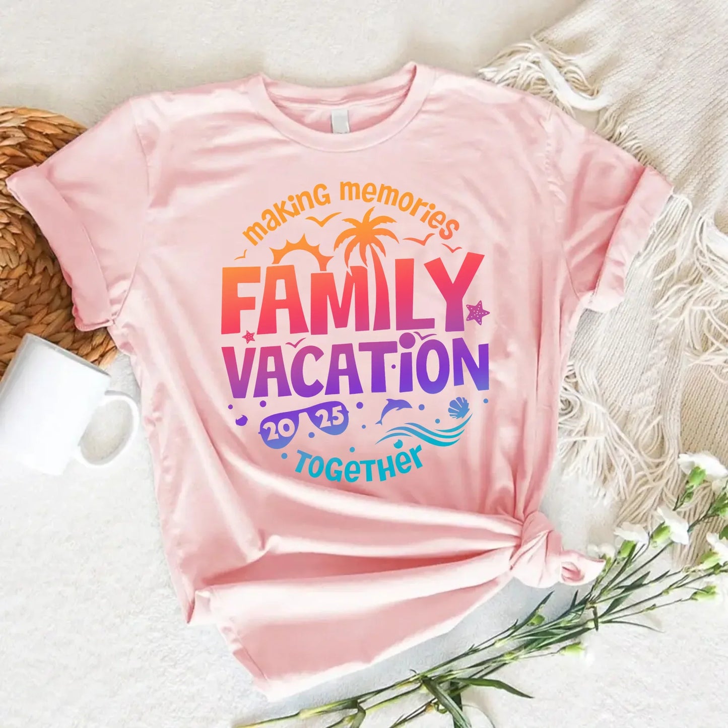 Family Vacation 2025 Shirts